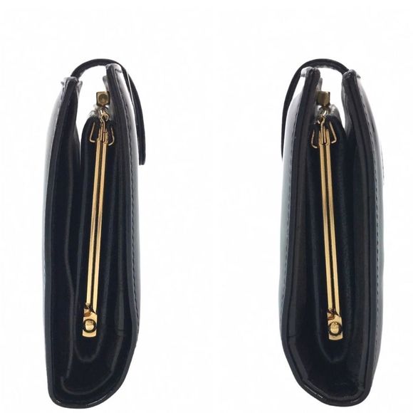 🖤🖤CHANEL 🖤🖤Matrasse Coco Mark Bi-Fold Patent Leather - Picture 3 of 7